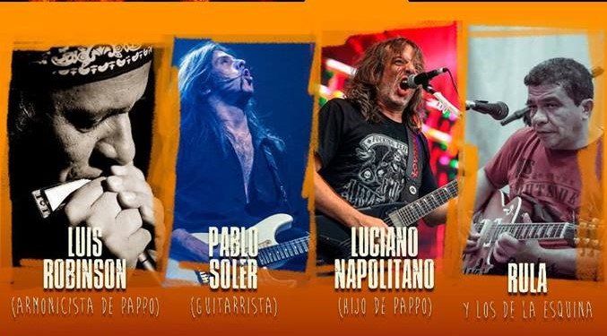 Luciano Napolitano, Luis Robinson y Pablo Soler ...
