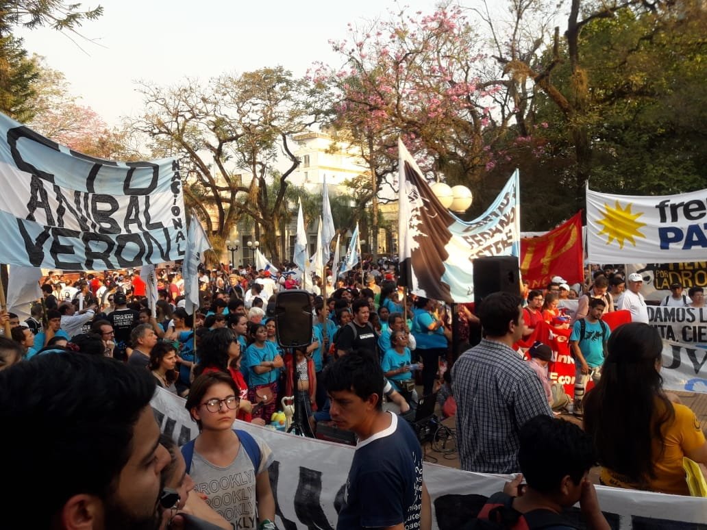 Resultado de imagen para MARCHA DE DOCENTES POSADAS